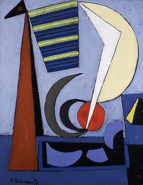 Untitled, 1935 oil on linen 32 1/4 x 25 1/8 inches...