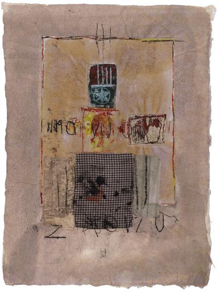 Untitled (C80057), 1980 mixed media collage with f...