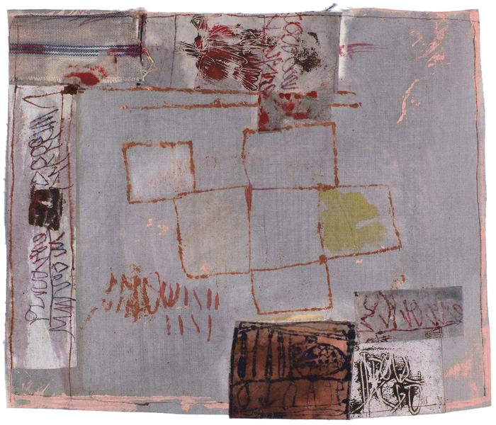 Untitled (C81041), 1981 mixed media collage with f...