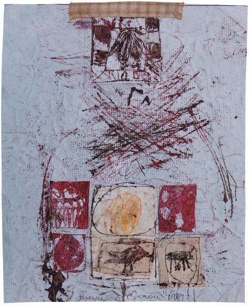 Untitled (C81186), 1981 mixed media collage with f...