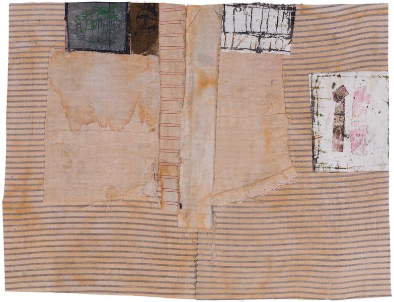 Untitled (C81245), 1981 mixed media collage with f...