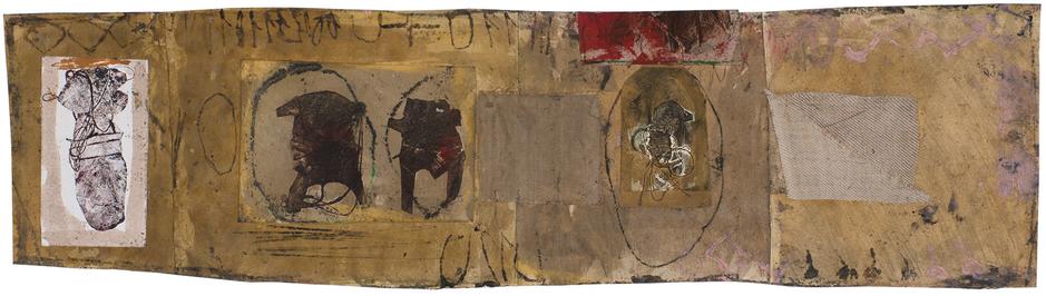 Untitled (C81257), 1981 mixed media collage with p...