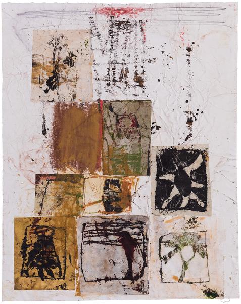 Untitled (C83138), 1983 mixed media collage with p...