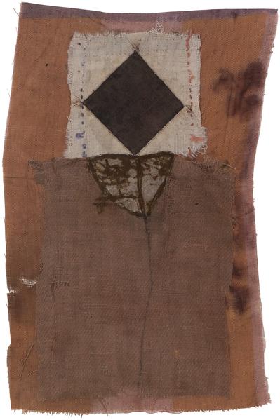Untitled (C85107), 1985 mixed media collage with f...