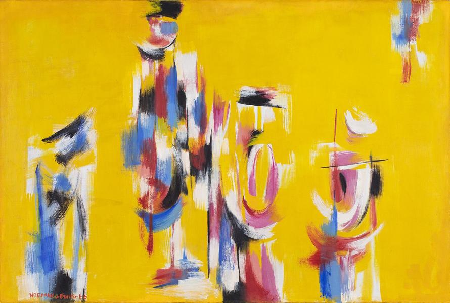 Norman Lewis (1909-1979) Untitled (Players Four),...