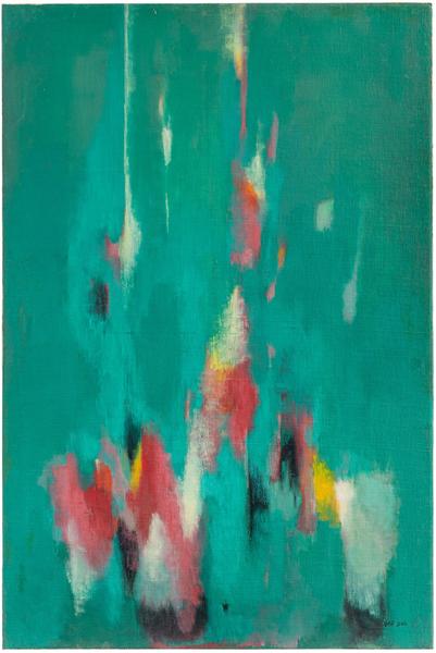 Norman Lewis (1909-1979) Untitled, c.1960 oil on c...