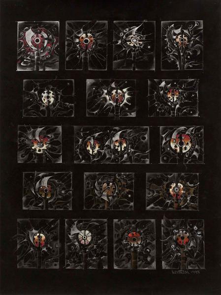 Lee Bontecou (b.1931) Untitled, 1998 graphite and...
