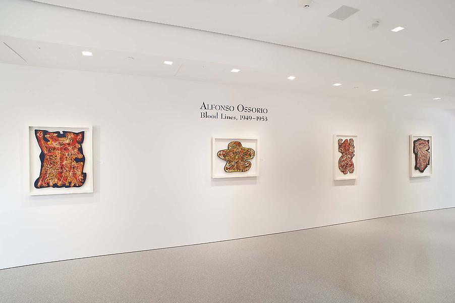 Installation Views - Alfonso Ossorio: Blood Lines, 1949-1953 - September 7 – October 26, 2013 - Exhibitions