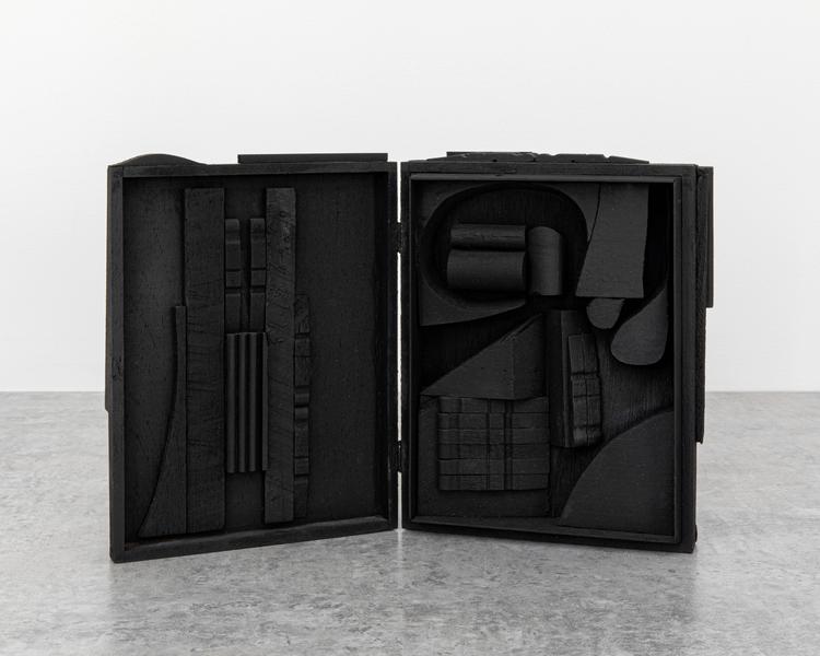Louise Nevelson (1899–1988) Black Cryptic LX...