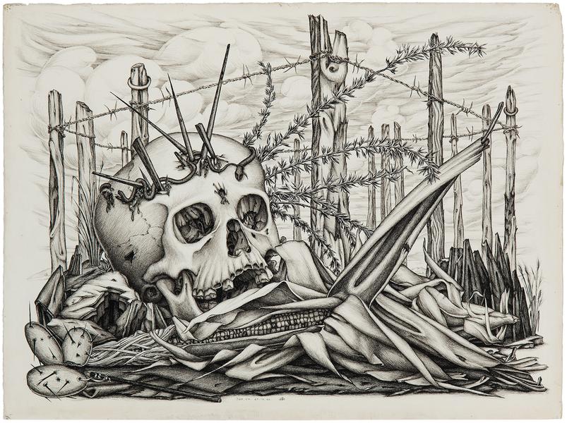 Skull and Corn (aka Death with Abundance), 1940 in...