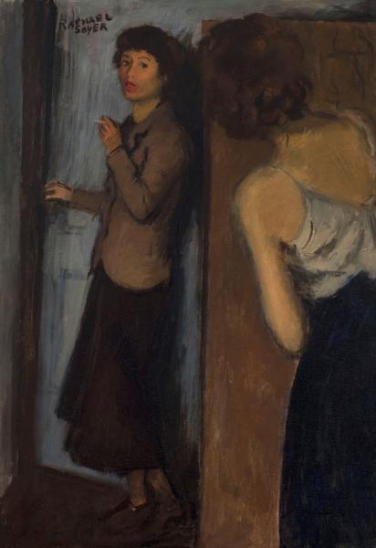 Raphael Soyer (1899-1987) Roommates, c.1934 oil on...