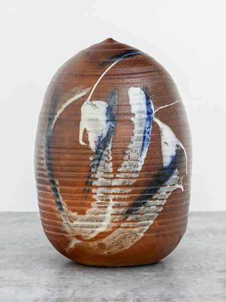 Untitled (Closed Form #4), c.1960 glazed stoneware...
