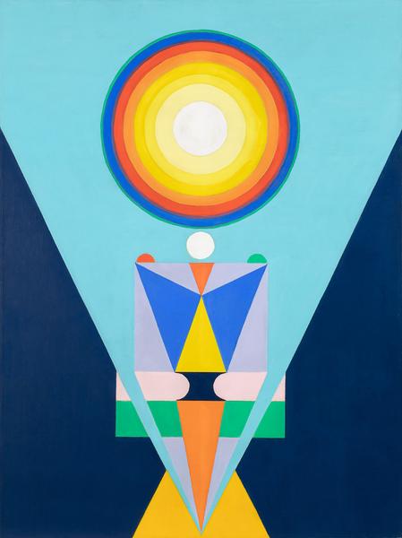 Vajrayana, 1969 oil on canvas 48 x 36 inches / 121...