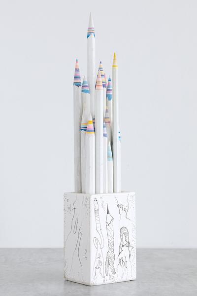 Pencil Pencelle (20/2015), 2015 ink, graphite, 15...