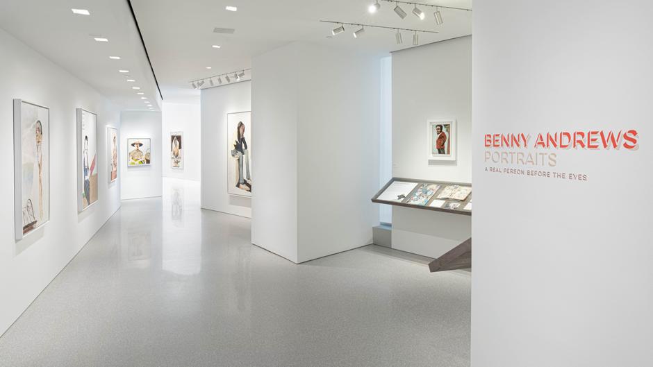 Installation Views - Benny Andrews: Portraits, A Real Person Before the Eyes - September 26, 2020–January 23, 2021 - Exhibitions