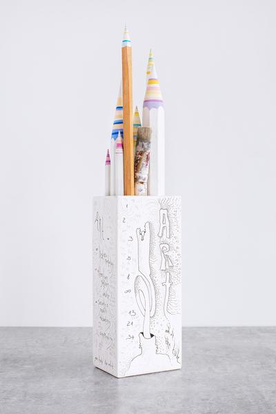 Pencil Pencelle (50/2015), 2015 ink, graphite, pai...