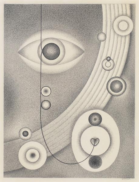 Psychic Sensitivity, c.1940 graphite on paper 23 3...