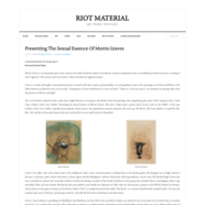 Riot Material, July 31, 2019