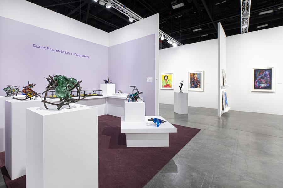 Installation Views - Kabinett Sector, Art Basel Miami Beach Claire Falkenstein: Fusions - December 6 – 10, 2023 - Exhibitions