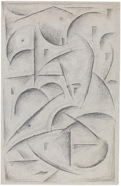 Abraham Walkowitz (1880-1965) Untitled, c.1912 gra...