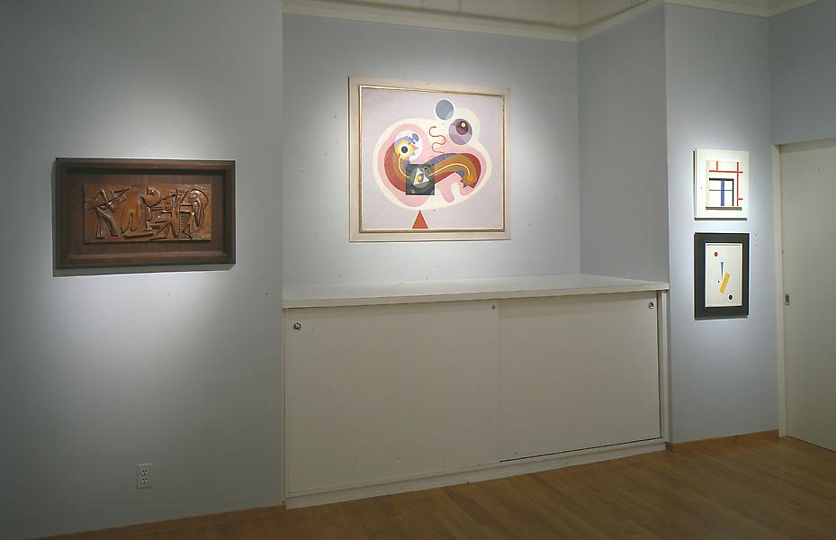 Installation Views - Abstraction Across America, 1934 – 1946 - September 11 – November 9, 1996 - Exhibitions