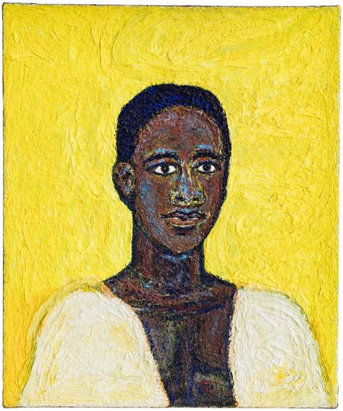 Untitled (Portrait of a Young Man), c.1963 oil on...