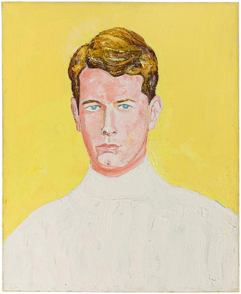Robert Kennedy, c.1968 oil on canvas 24 1/8 x 19 7...
