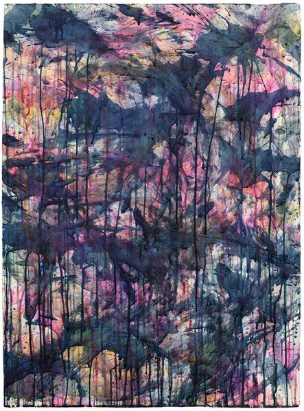 Norman Bluhm (1921-1999) Untitled, 1957 watercolor...