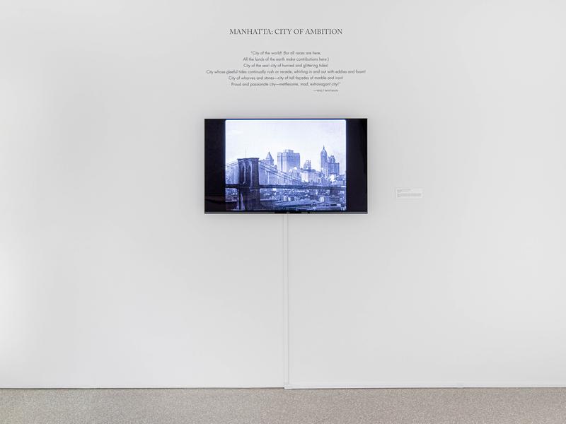 Installation Views - Manhatta: City of Ambition - January 18 – March 26, 2022 - Exhibitions