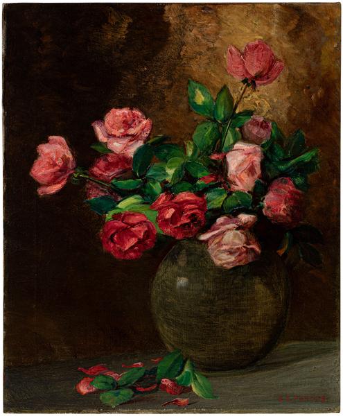 Charles Ethan Porter (1847-1923) Untitled (Roses),...