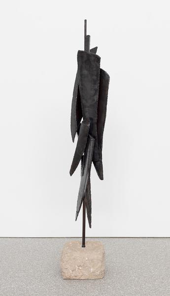 Untitled, 1958 welded iron, patina, with cement ba...