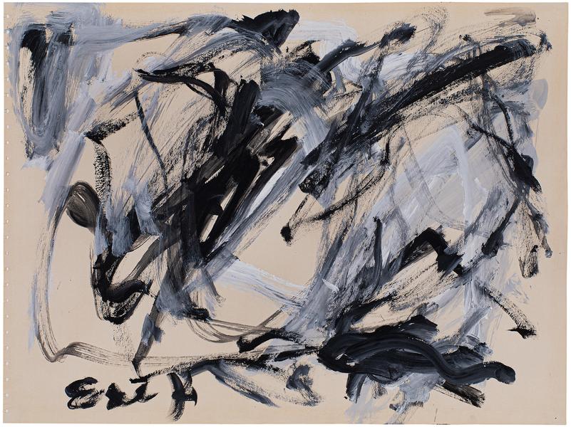Elaine de Kooning (1918-1989) Untitled, c.1959 gou...