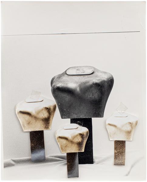 Jay DeFeo (1929-1989) Untitled (four torso forms),...
