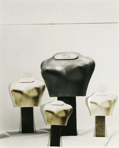 Untitled (four torso forms), c.1973 photo collage...