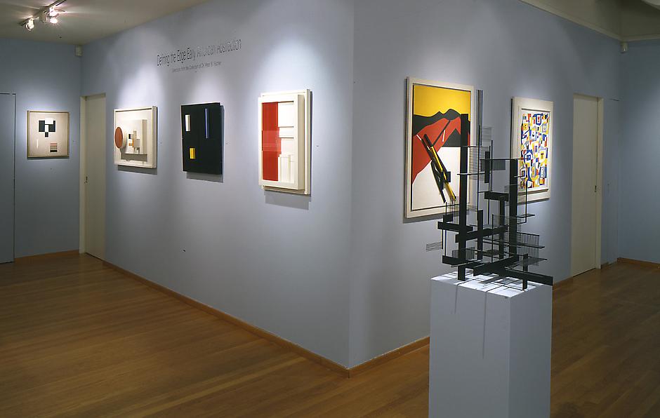 Installation Views - Defining the Edge: Early American Abstraction Selections from the Collection of Dr. Peter B. Fischer - March 26 – May 30, 1998 - Exhibitions