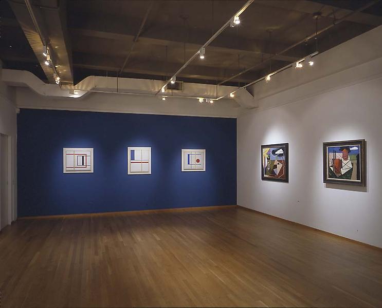Installation Views - Burgoyne Diller: The 1930s, Cubism to Abstraction - November 8, 2001 – January 12, 2002 - Exhibitions