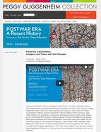 Peggy Guggenheim website for PostWar Era: A Recent...