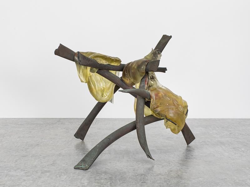 Claire Falkenstein (1908-1997) Untitled (Yellow Fu...