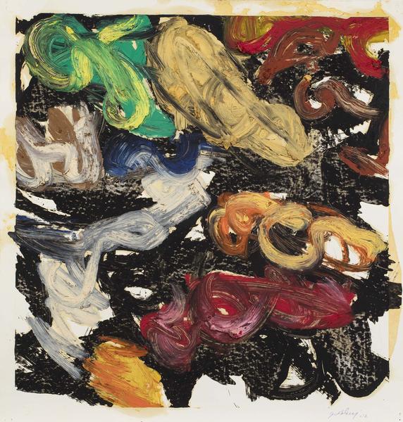 Michael Goldberg (1924-2007) Untitled (42/02-DWG),...