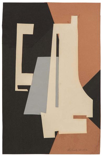 Gertrude Greene (1904-1956) 37X1, 1937 cut paper c...