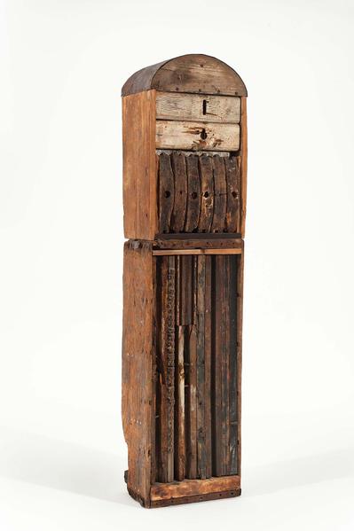 Nancy Grossman (b.1940) Music Box, 1967 wood and m...