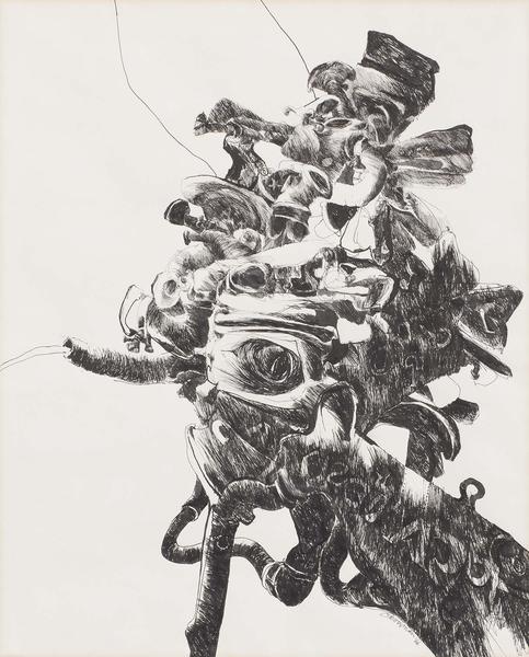 Nancy Grossman (b.1940) Untitled, 1966 black ink o...
