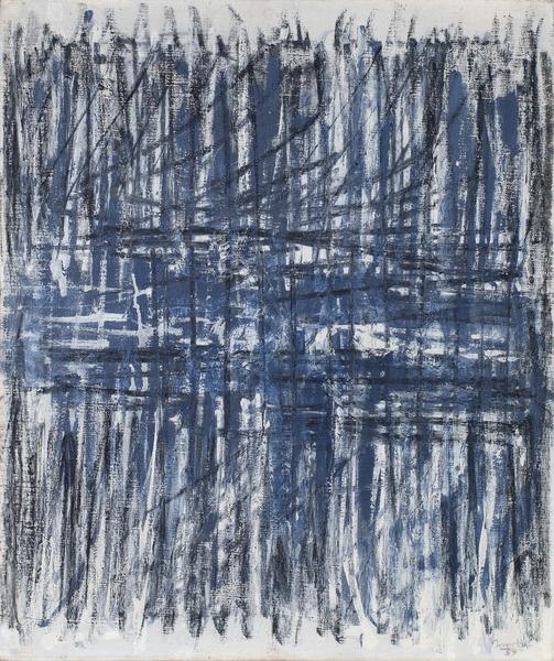 Jack Tworkov (1900-1982) Untitled (OC), 1957 oil a...