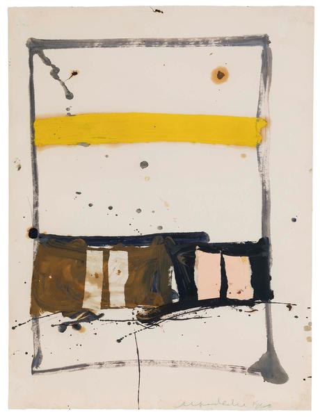 Alfred Leslie (1927–2023) Untitled, 1960 col...