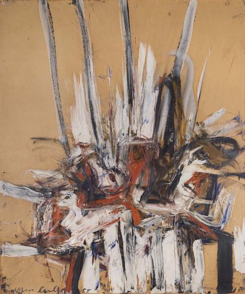 Untitled, 1955 oil on paper mounted on board 48&qu...