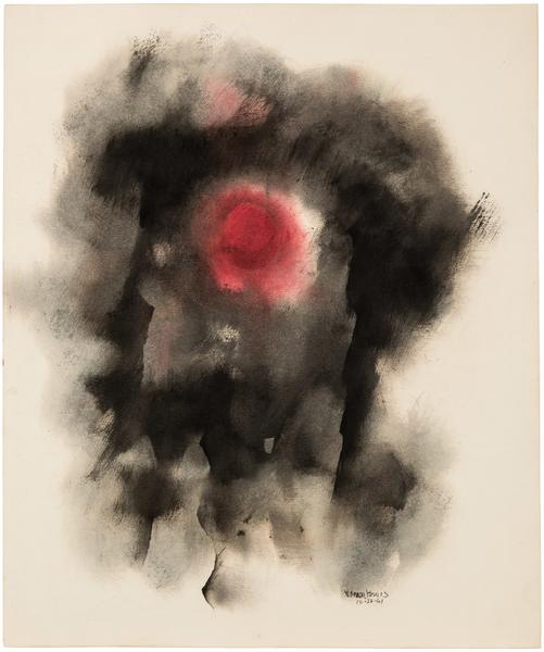 Norman Lewis (1909-1979) Untitled, 1961 oil on pap...