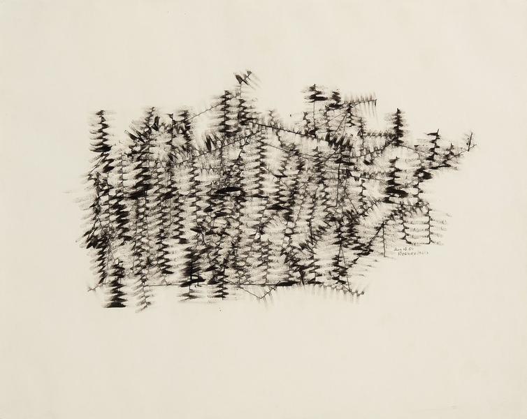 Norman Lewis (1909-1979) Untitled, 1950 ink on pap...
