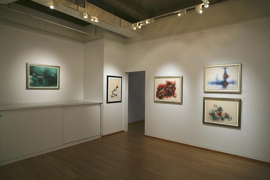 Installation Views - Norman Lewis: Abstract Expressionist Drawings, 1945-1978 - January 10 – March 7, 2009 - Exhibitions