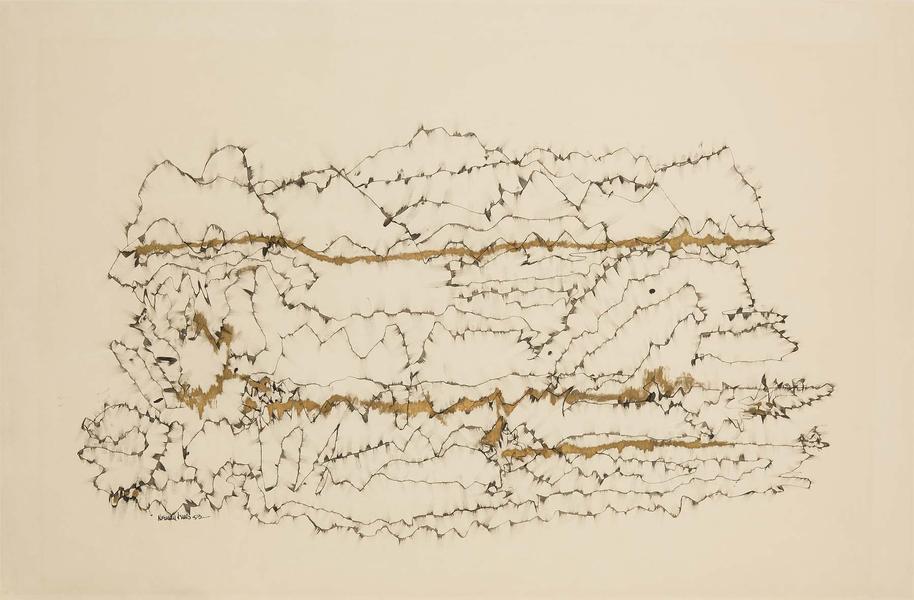 Norman Lewis (1909-1979) Untitled, 1953 ink and go...