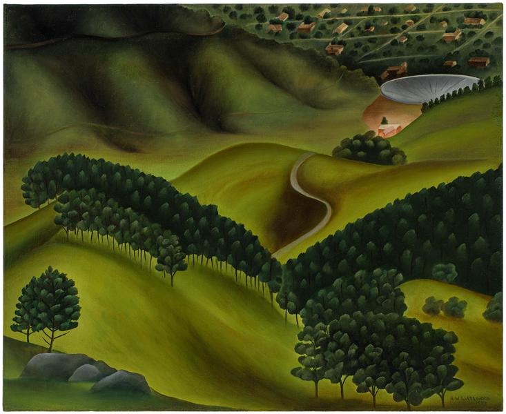 Spring in Strawberry Canyon, 1933 oil on canvas 18...